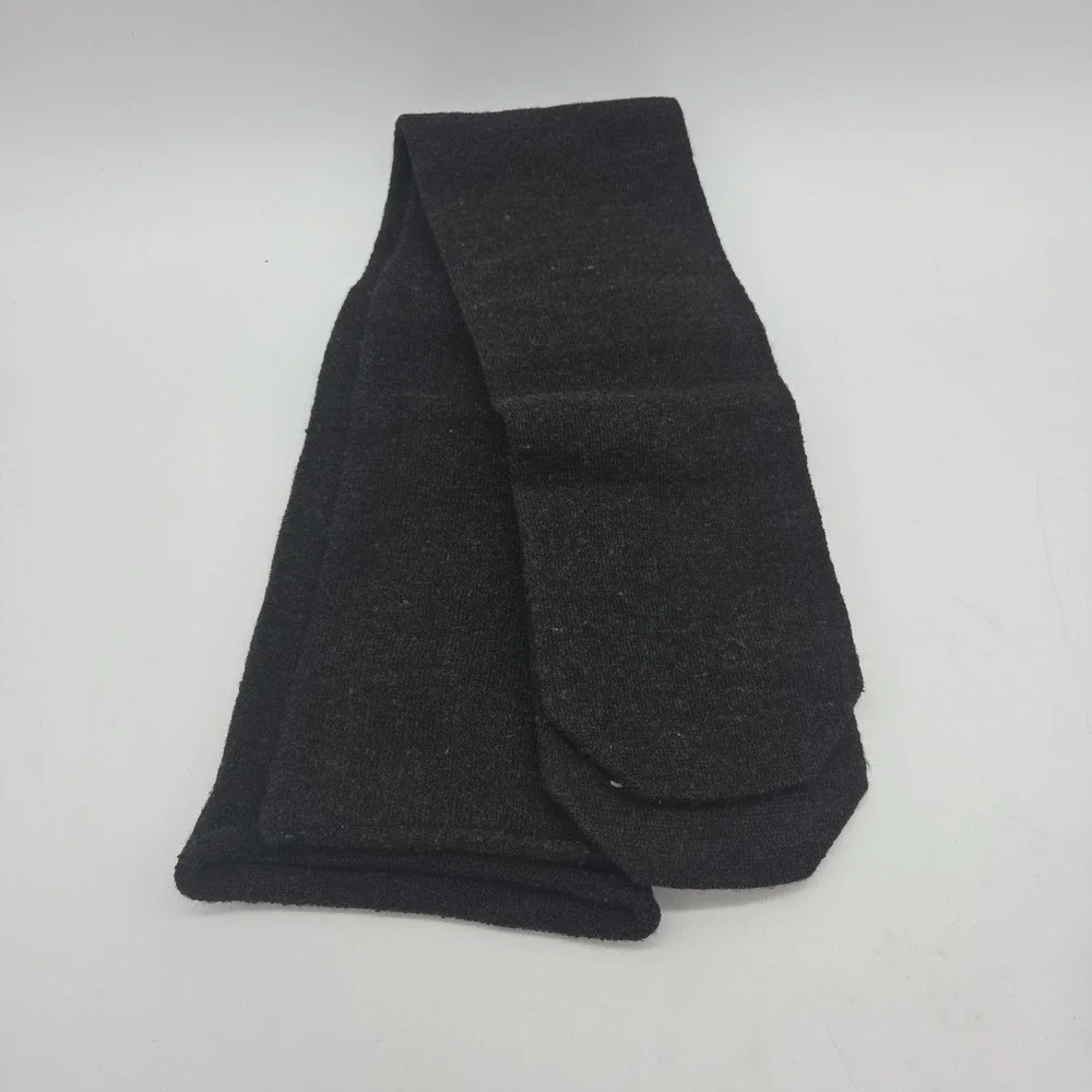 NEW SmartKnit Adult Seamless AFO Interface Pair Of Socks Adult Regular New Black